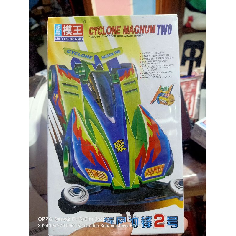 Jual Tamiya Mini 4WD Mowang Cyclone Magnum Two ( Bukan Merk Tamiya ...