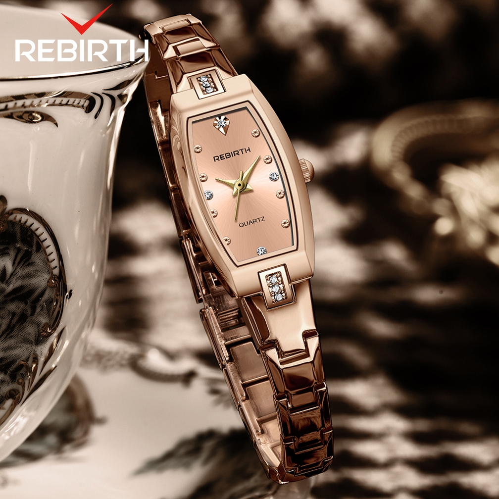 Jual Rebirth Jam Tangan Wanita Anti Air Original Korea Elegan Tali ...