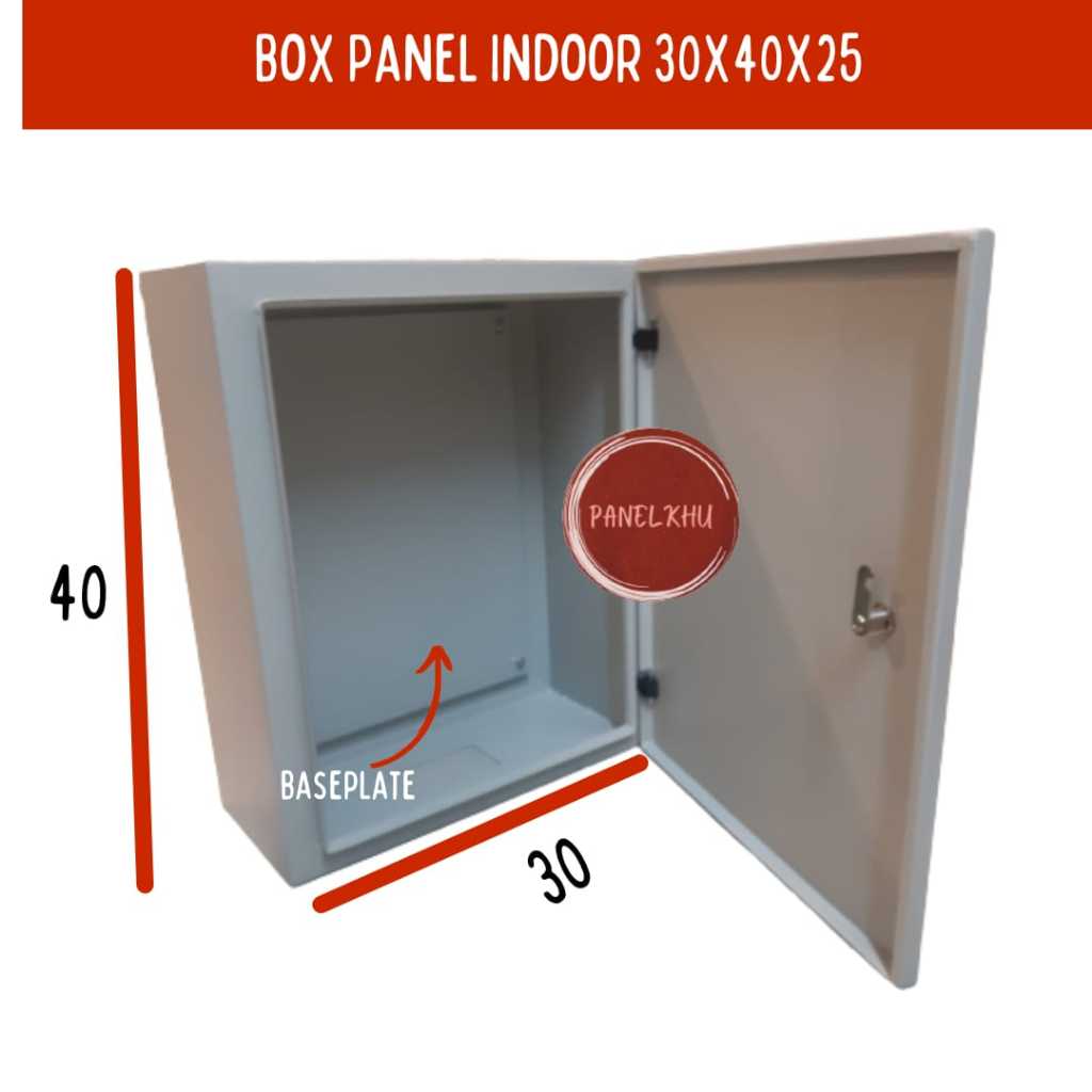 Jual Box Panel Listrik Indoor uk.30X40X25 Plat 1,2mm | Shopee Indonesia