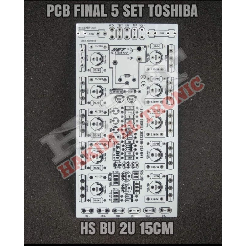 Jual PCB FINAL 5 SET BU 2U 15cm | Shopee Indonesia
