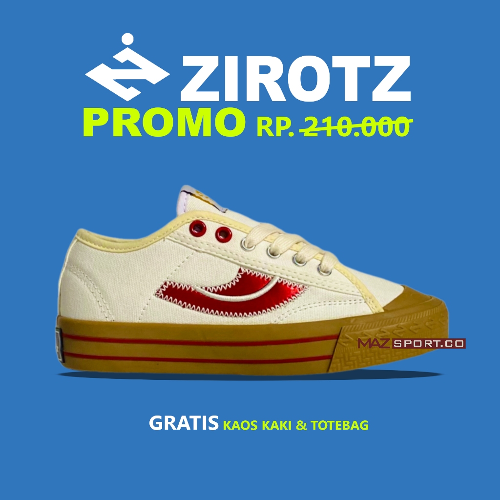 Jual Zirotz Footwear Sepatu Sneakers Sekolah Pria Wanita Flexion