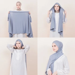 Nabila Pashmina Instan Jersey Premium Lembut