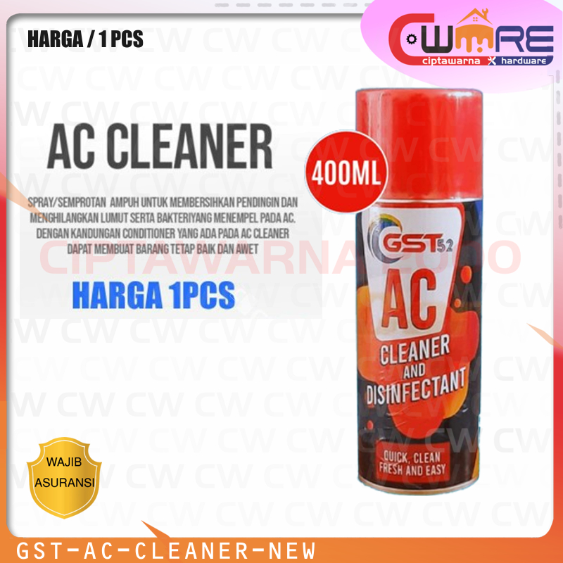 Jual AC Cleaner Pembersih AC Mobil & Ruangan Zone 400 Ml - CWK | Shopee ...