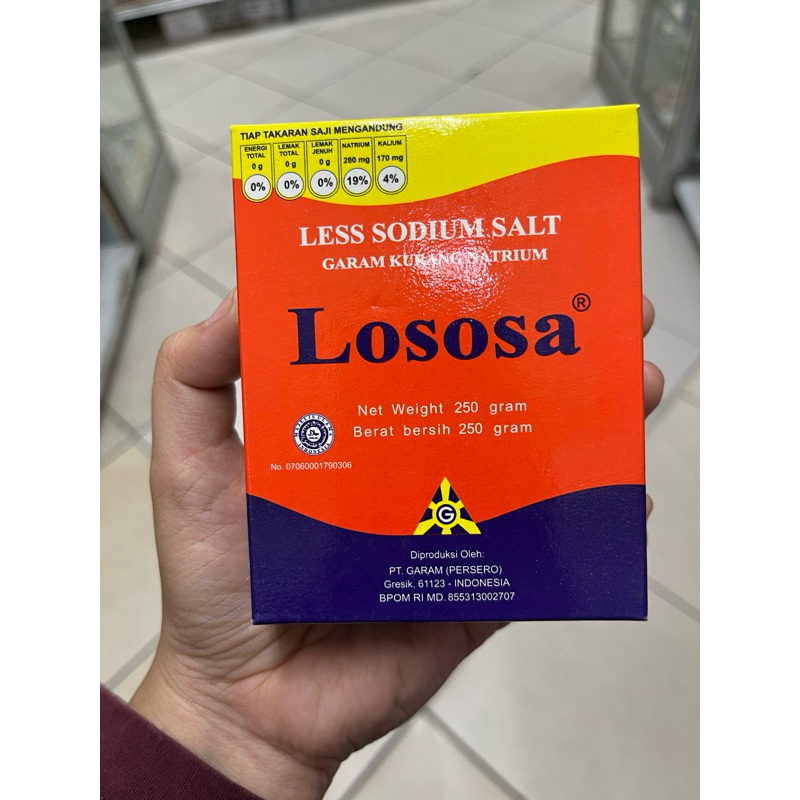 Jual Garam Lasosa RENDAH NATRIUM - 250gr / 500gr | Shopee Indonesia