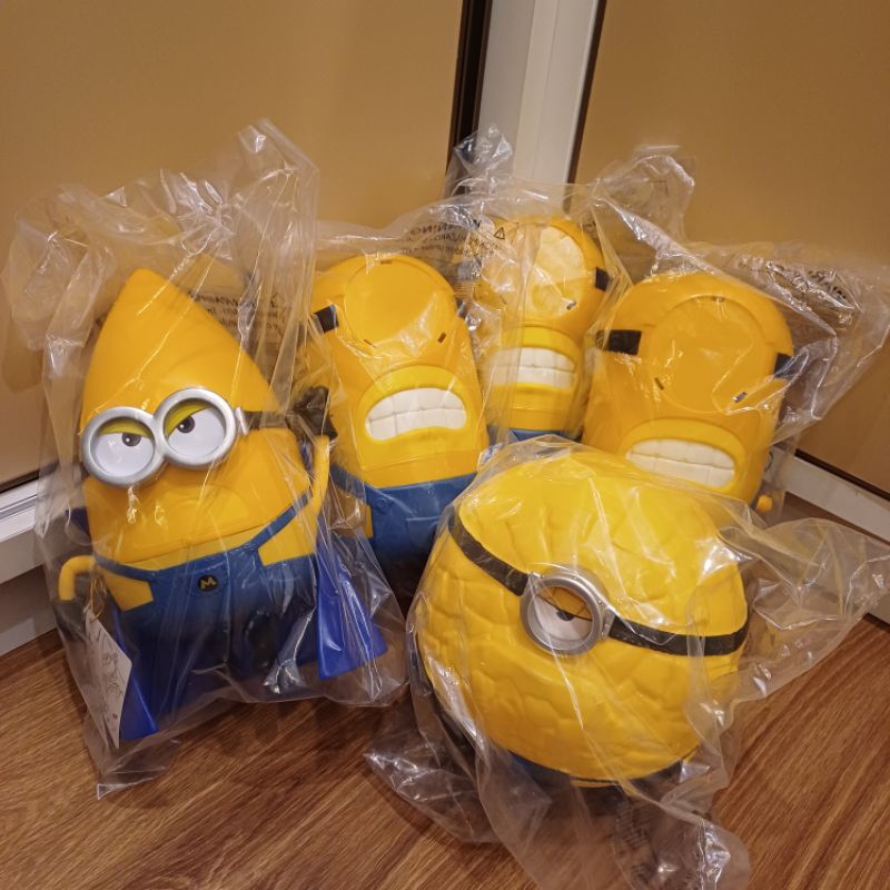Jual Minion Mega Mel Popcorn Bucket Gus Tumbler Cup Cinema 21 XXI Collectible Official