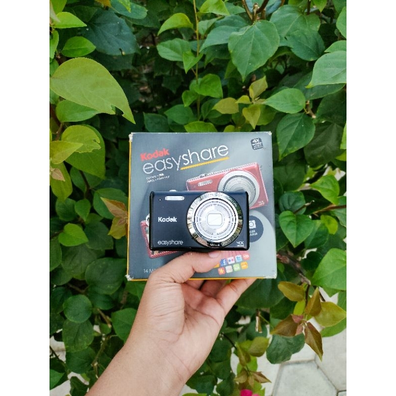 Jual DIGICAM KODAK EASYSHARE M522 BLACK FULLSET BOX | Shopee Indonesia