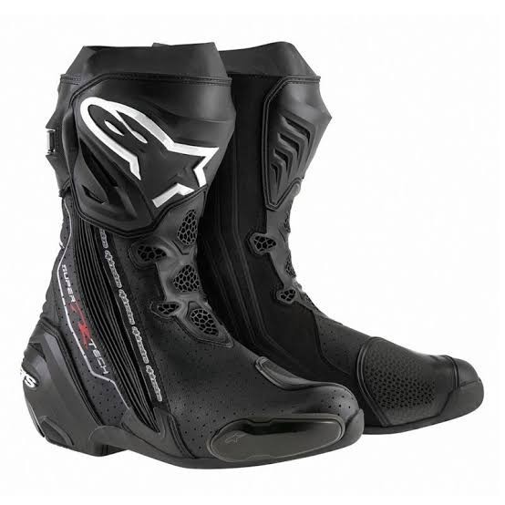 Jual Alpinestars Supertech R Vented Black | Shopee Indonesia