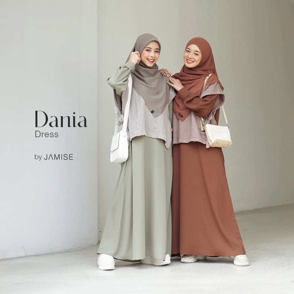 Dania Dress Jamise Casual Korean Style