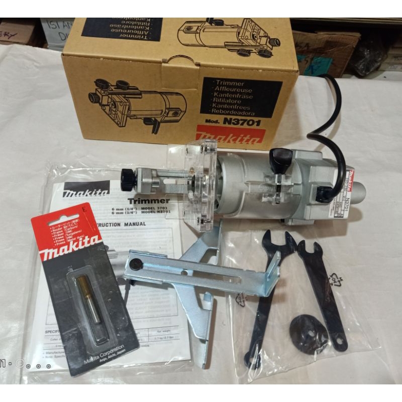 Jual Router Trimmer ASLI MAKITA N-3701. 6,5mm. 100% Asli Original Made ...