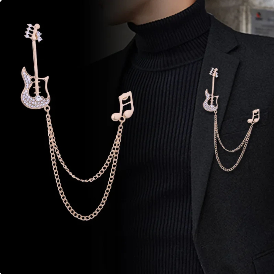 Jual KIAMA - Jepit Dasi Gitar Penjepit Dasi Pin Tie | Shopee Indonesia
