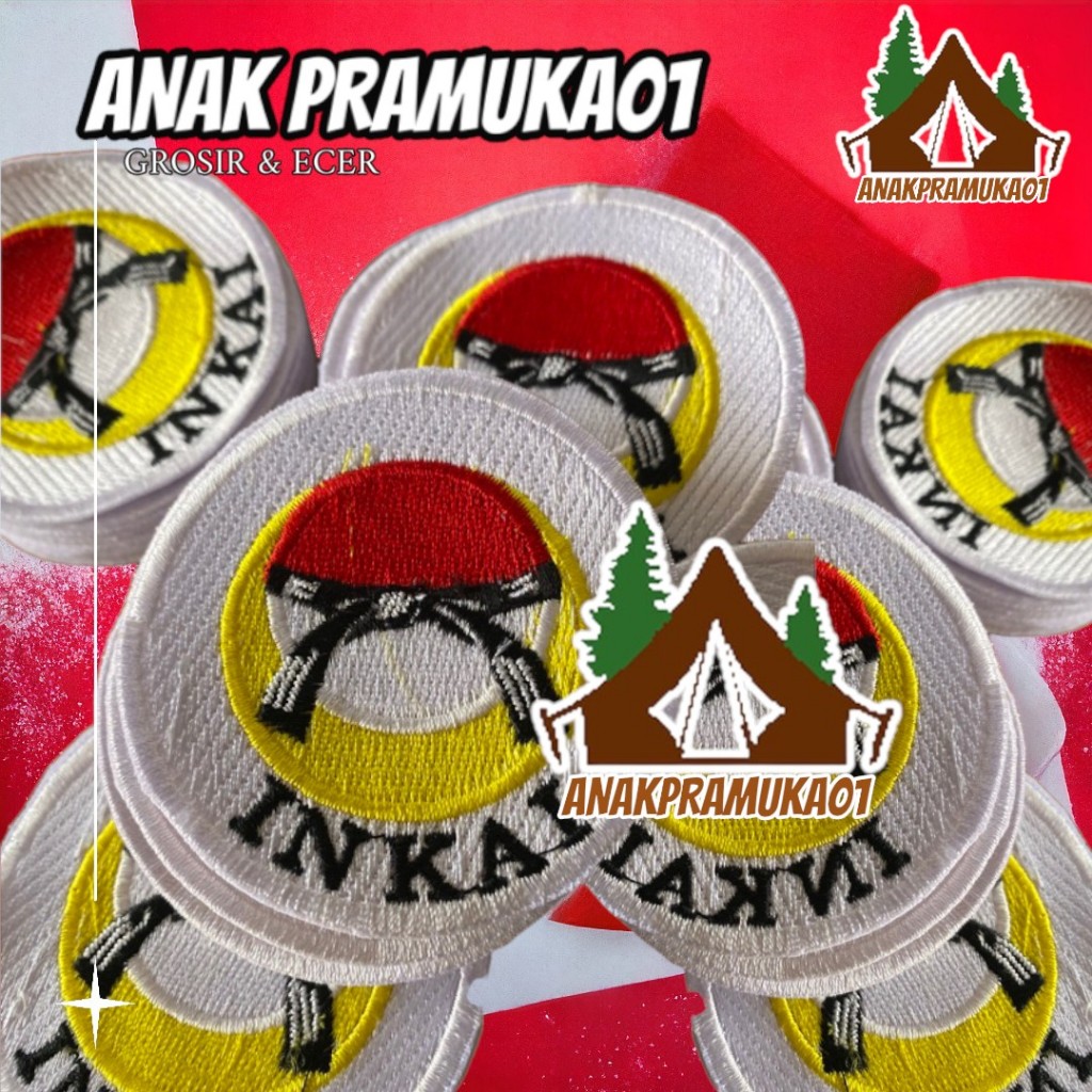 Jual Pactch logo inkai bordir / bed logo inkai | Shopee Indonesia