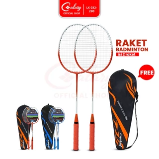 𝐂𝐀𝐋𝐀𝐑𝐘 Raket Badminton Set Original Olahraga Tepok Bulu 032-290