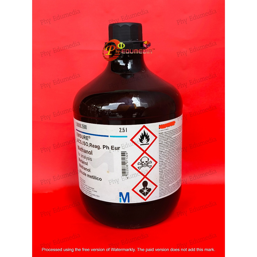 Jual Metanol / CH3OH / Methanol Pro Analysis Merck 250ml | Shopee Indonesia