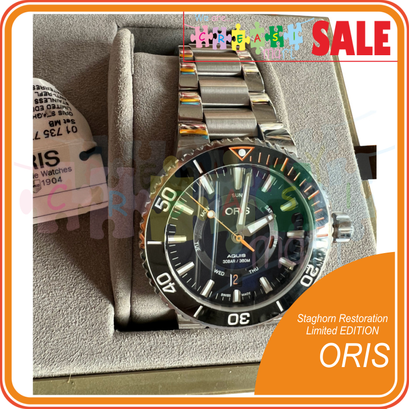 Jual [LIKE NEW] Jam Oris Staghorn Restoration Limited EDITION