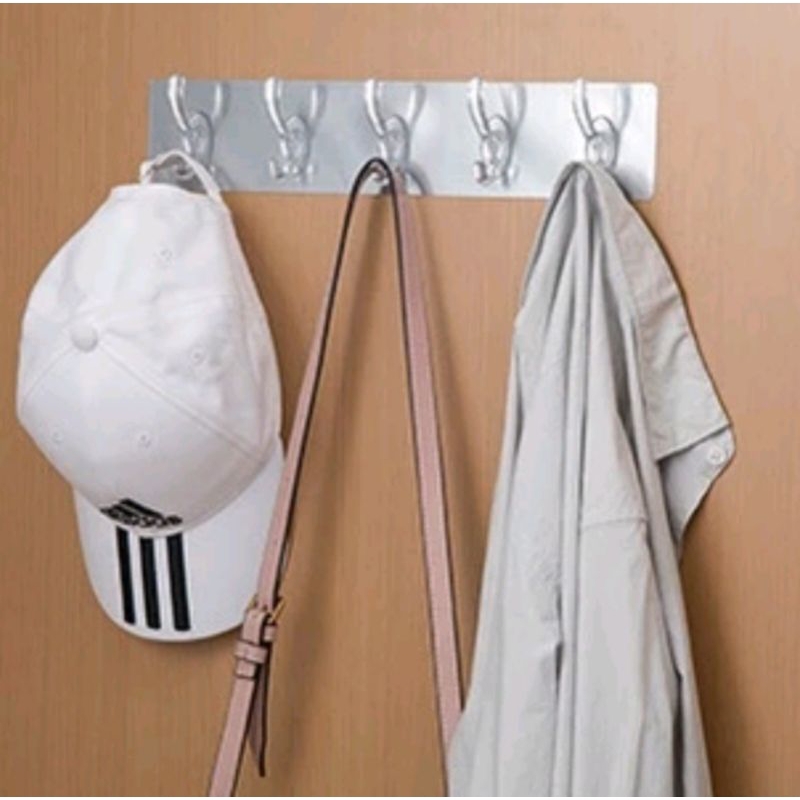 Jual Gantungan baju tempel dinding tanpa paku | Shopee Indonesia