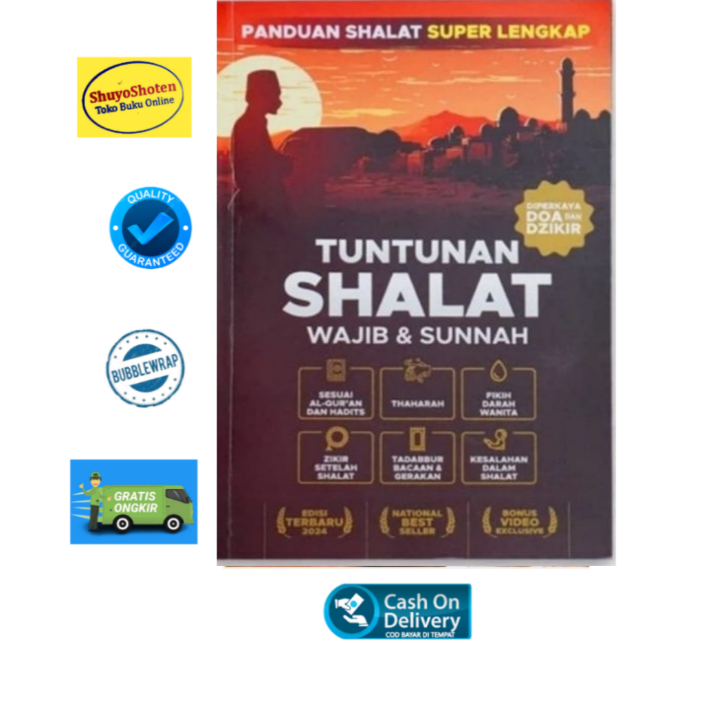 Jual Buku Tuntunan Shalat Wajib Dan Sunnah Lengkap Mahzab SYAFI'I ...