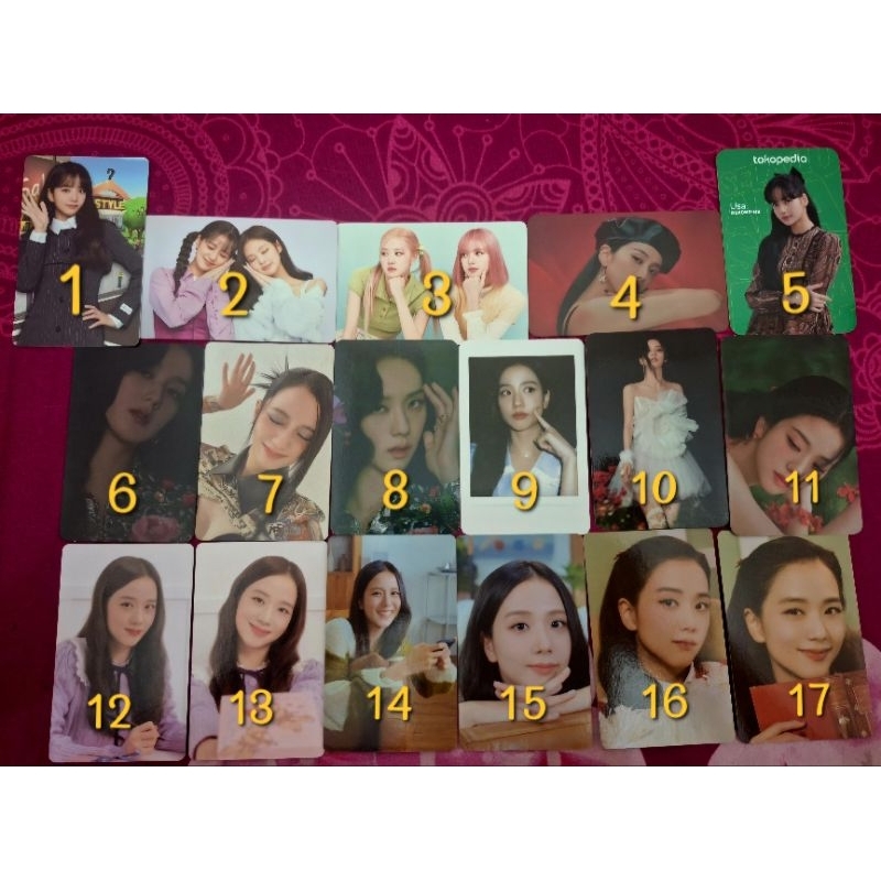 Jual PC PHOTOCARD JISOO LISA BLACKPINK BPTG ALBUM OFFICIAL | Shopee ...