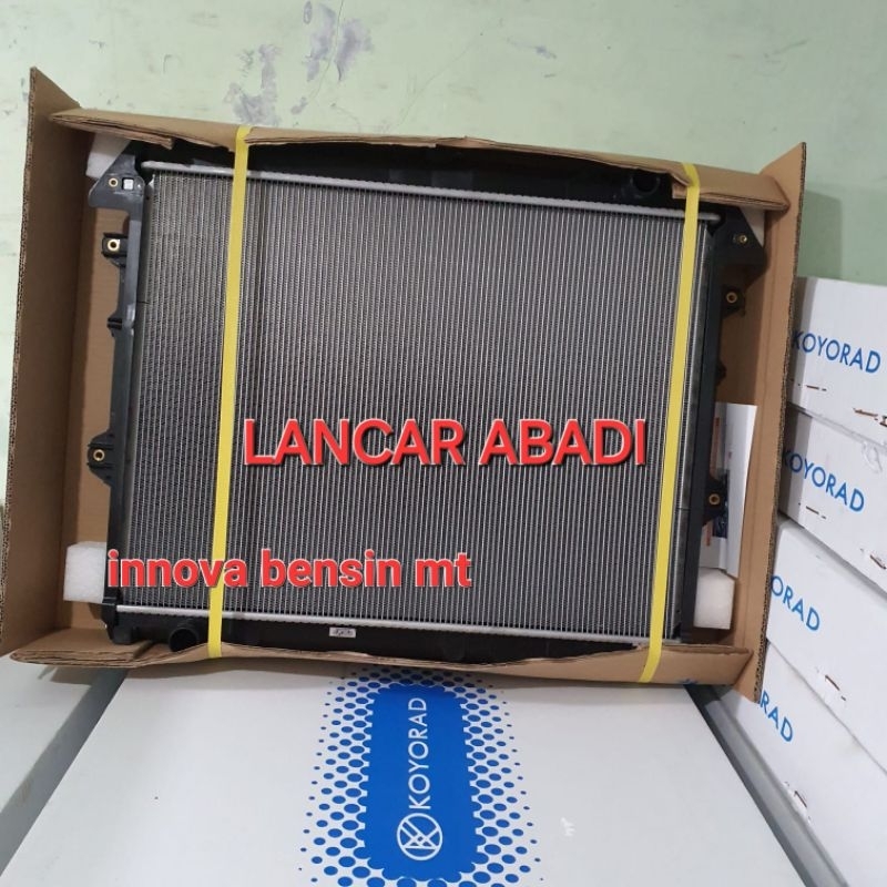 Jual RADIATOR TOYOTA INNOVA FORTUNER BENSIN MANUAL TAHUN 2004 2014 ...