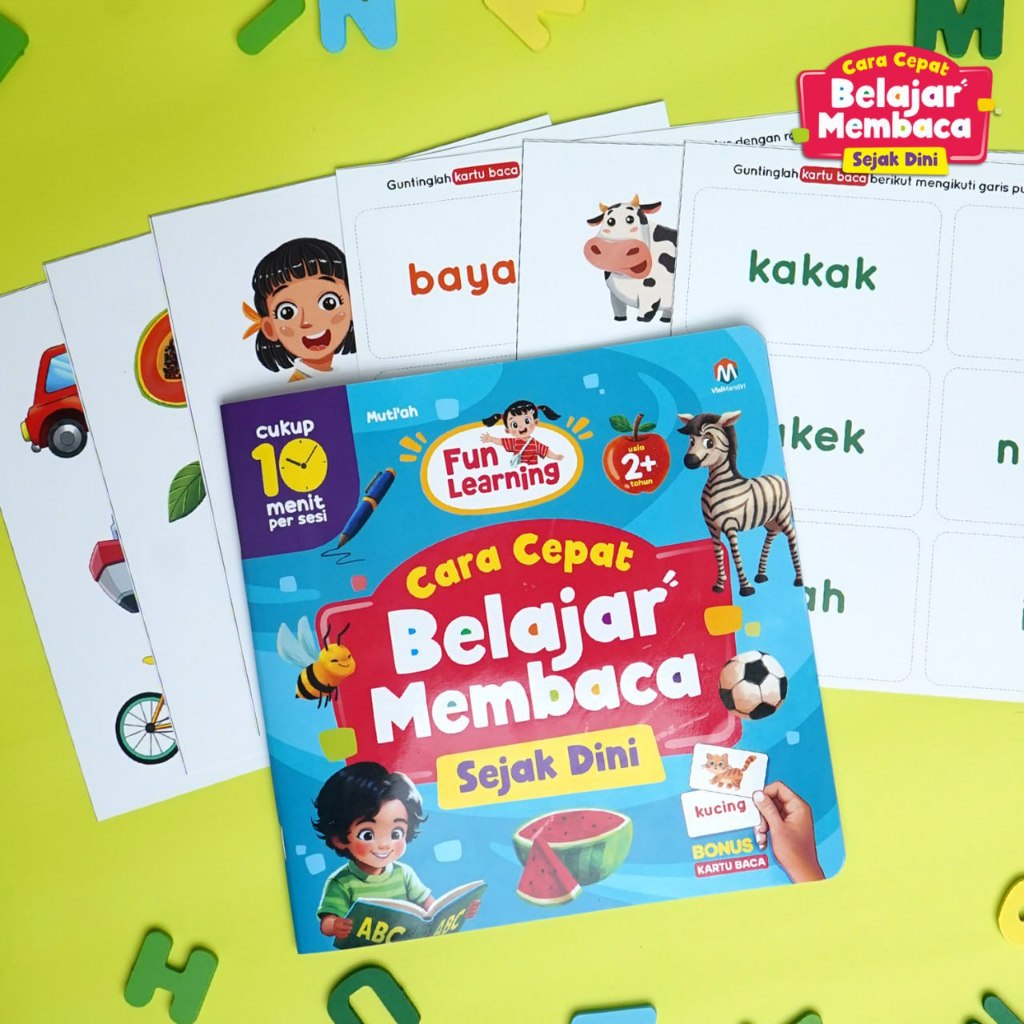 Jual Buku Latihan Membaca Fun Learning Cara Cepat Belajar Membaca Sejak ...