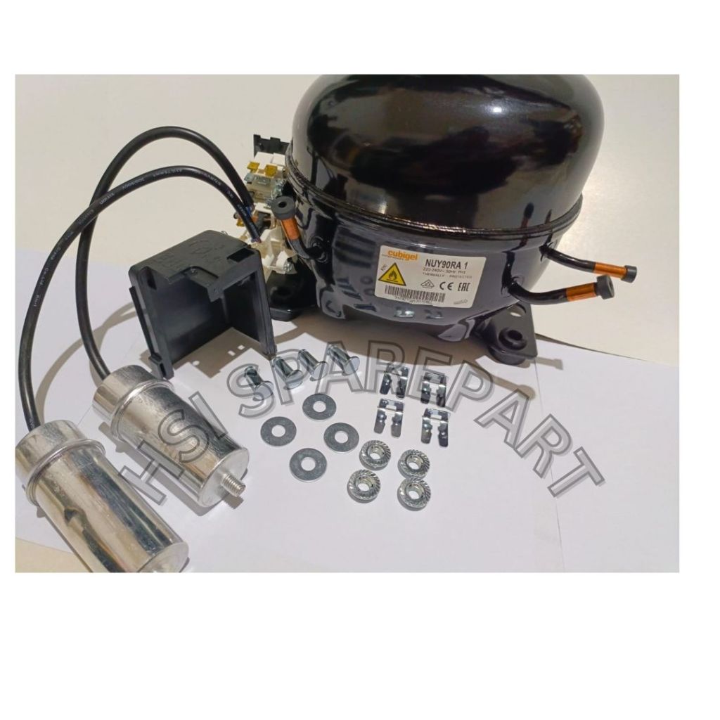 Jual Compressor/Kompressor Kulkas CUBIGEL NUY90RA1 R290 1/3 pk | Shopee ...