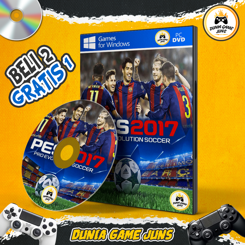 Jual PES 2017 | Pro Evolution Soccer 2017 | CD/DVD | Game Sport ...