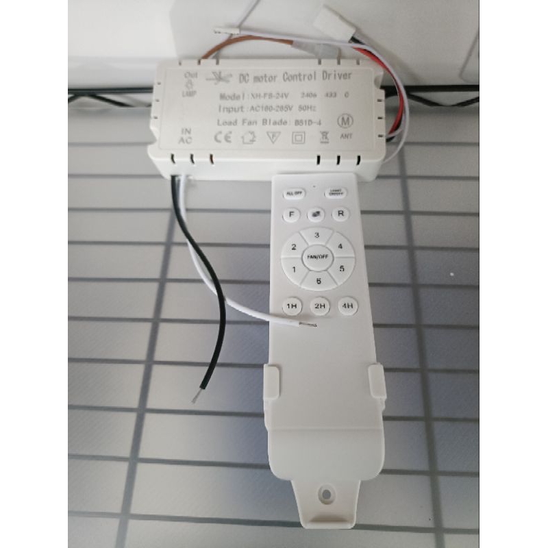 Jual DC Motor Control Driver DAN REMOTE CONTROL UNTUK KIPAS XH FS 24V 