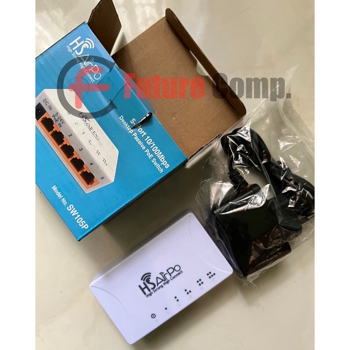 Jual KODE V52R HSAIRPO Switch hub SW15P 5port 1 1Mbps Ethernet Switch ...