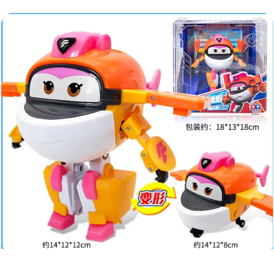 Lot De 10 Super Wings (16 Cm) + Base Aérienne Mobile – Occasion