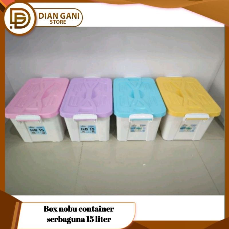 Jual Box Kontainer 15 Liter / Kontainer Box Nobu / Box Plastik Kotak ...