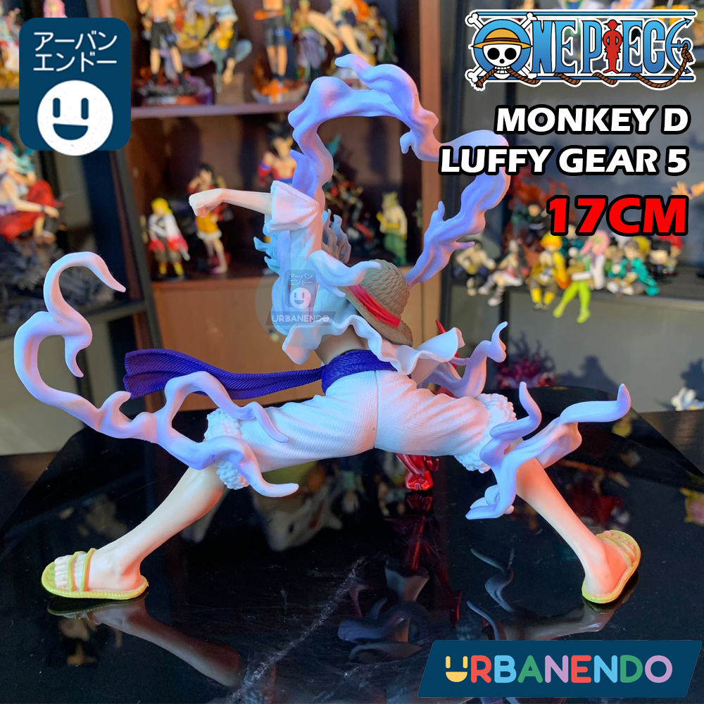 Jual Action Figure One Piece Monkey D Luffy Gear 5 17cm Statue Mainan ...