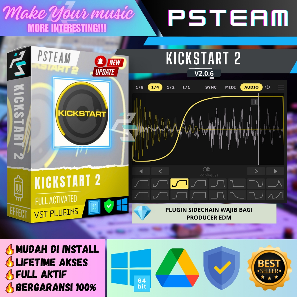 Jual KICKSTART 2 BY NICKY ROMERO v2.0.4 [ FULL VERSION | FULL ACTIVATED ...