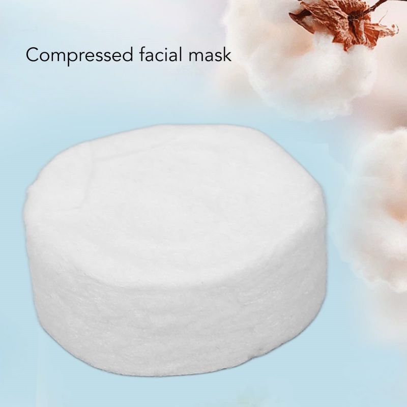 Jual 50pcs Mini Compressed Mask Sekali Pakai Paper Masker Muka Wajah ...