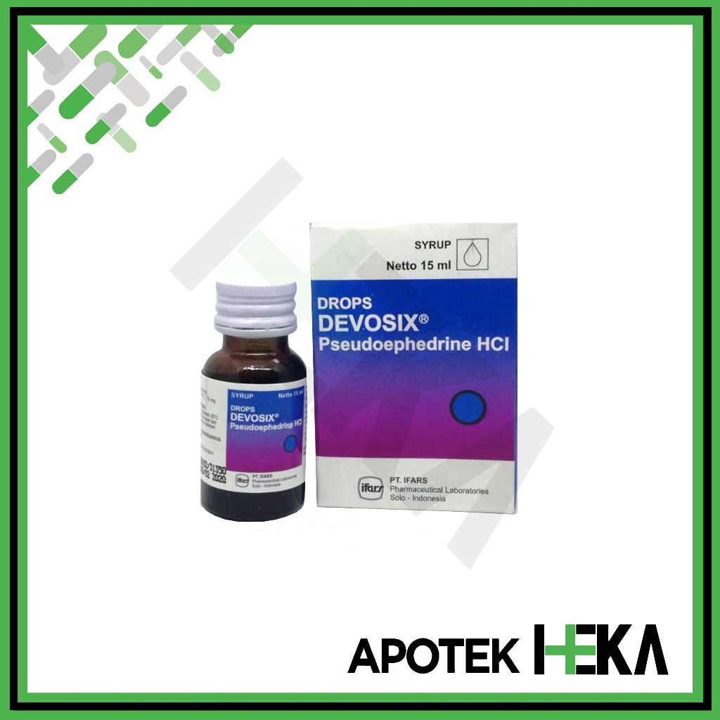 Jual Devosix Drops 15 ml - Sirup Obat Flu dan Pilek Bayi [BOGOR ...