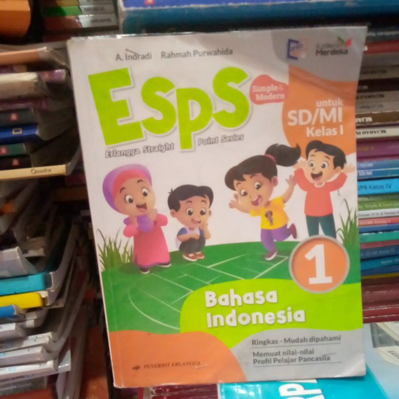 Jual BUKU ESPS BAHASA INDONESIA UNTUK SD MI KELAS 1 | Shopee Indonesia
