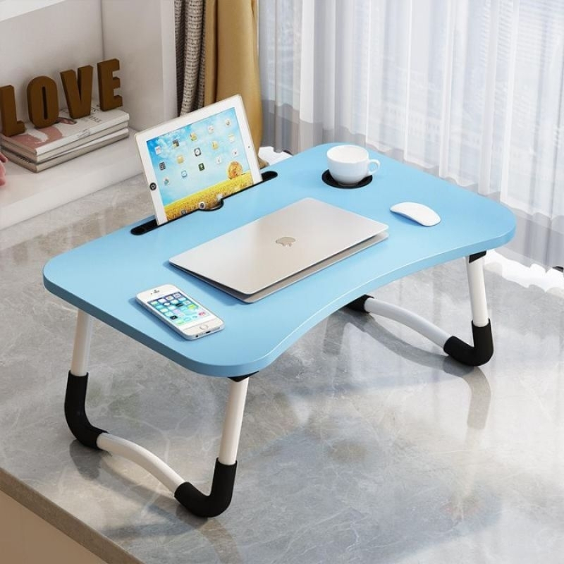Jual Meja Lipat Portable Belajar Laptop Serbaguna 60x40 GSF Multifungsi ...