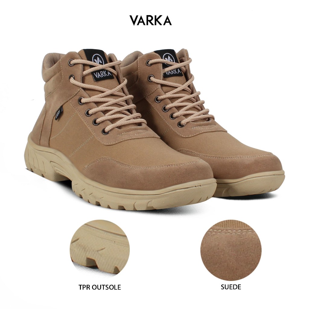 Jual Hertz - Sepatu Boot Pria V 4325 Brand Varka Sepatu Kerja Lapangan ...