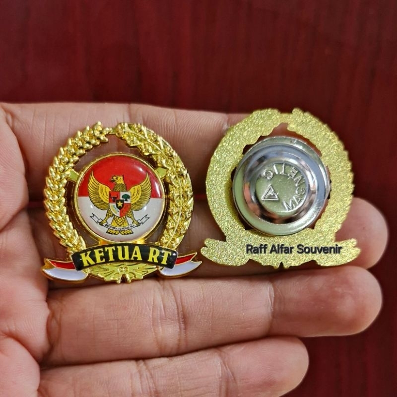 Jual PIN KETUA RT ~ PIN RT ~ LENCANA PIN RT | Shopee Indonesia