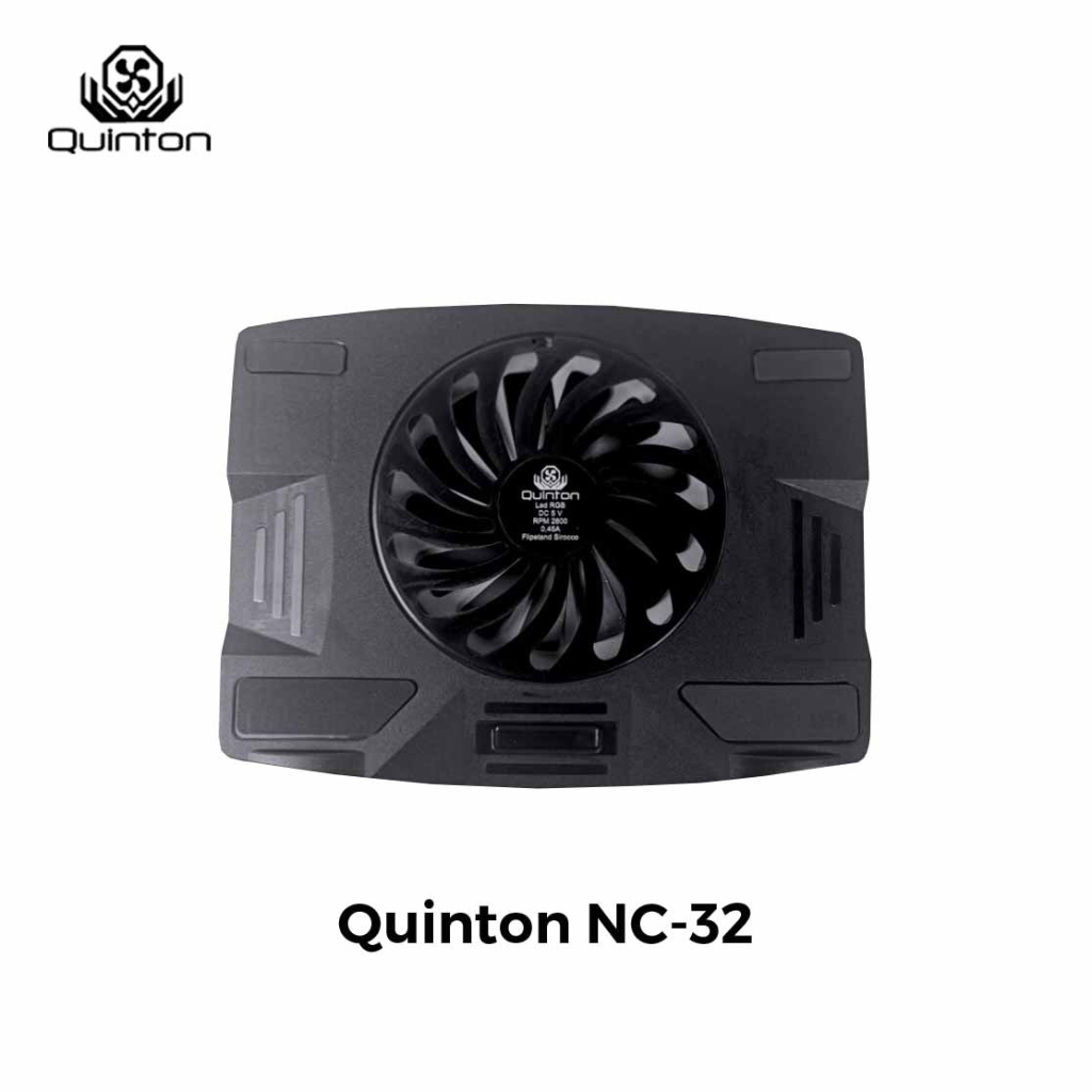 Jual Kipas Alas Laptop Notebook Coolling pad Cooler Fan Laptop Quinton ...