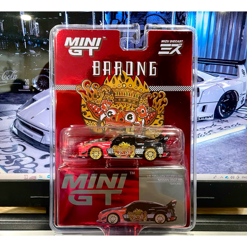 Jual Mini GT x Mizu Diecast - LB Silhouette Works Nissan GTR R35 Barong ...