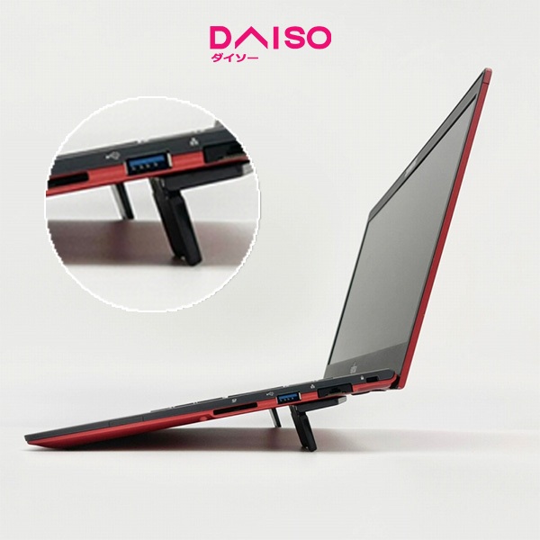 Jual Daiso Laptop stand 2P black Shopee Indonesia
