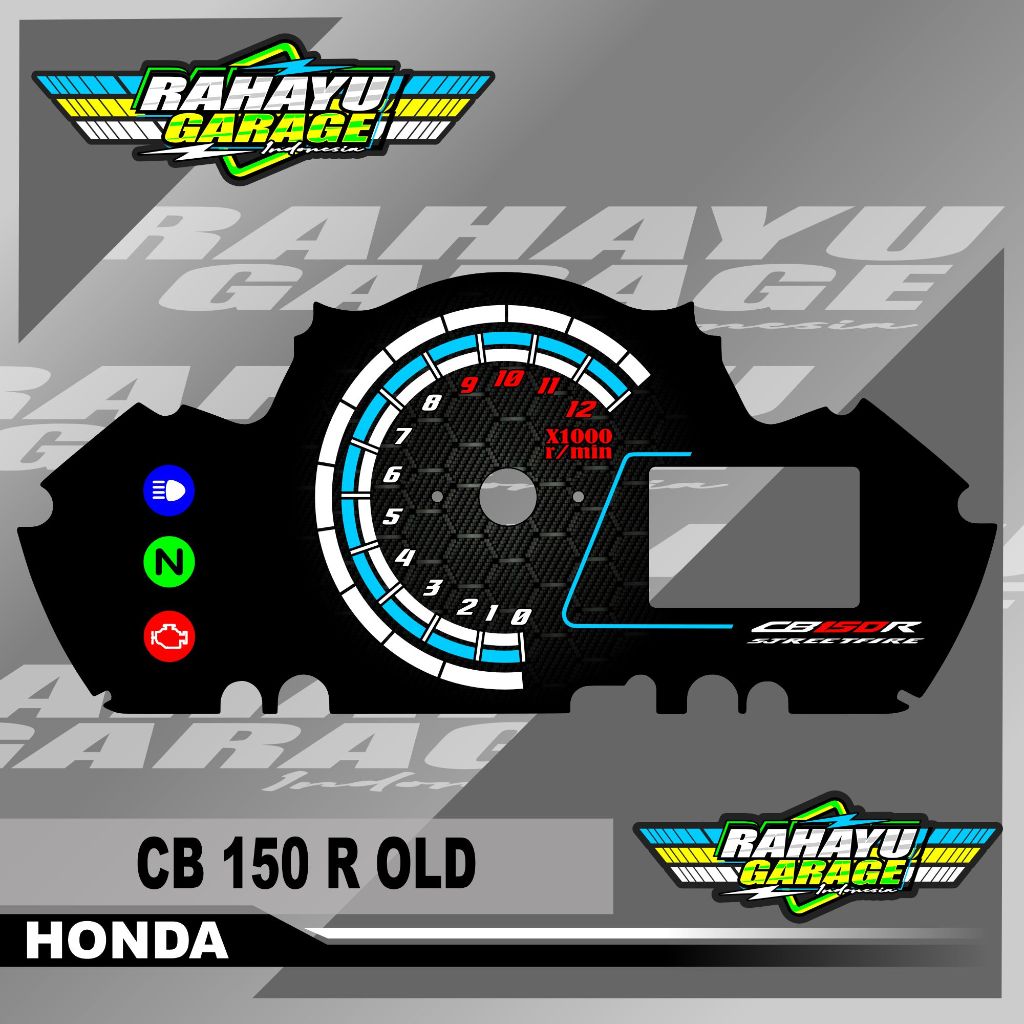 Jual PAPAN SPIDOMETER CUSTOM HONDA CB150R OLD | Shopee Indonesia