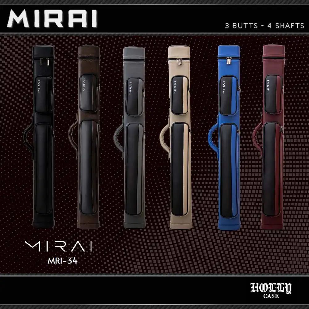 MIRAI｜MRI34Bk (3B/4S) ビリヤード キューケース 新品 MIRAI｜MRI34Bk (3B/4S) ビリヤード キューケース 新品