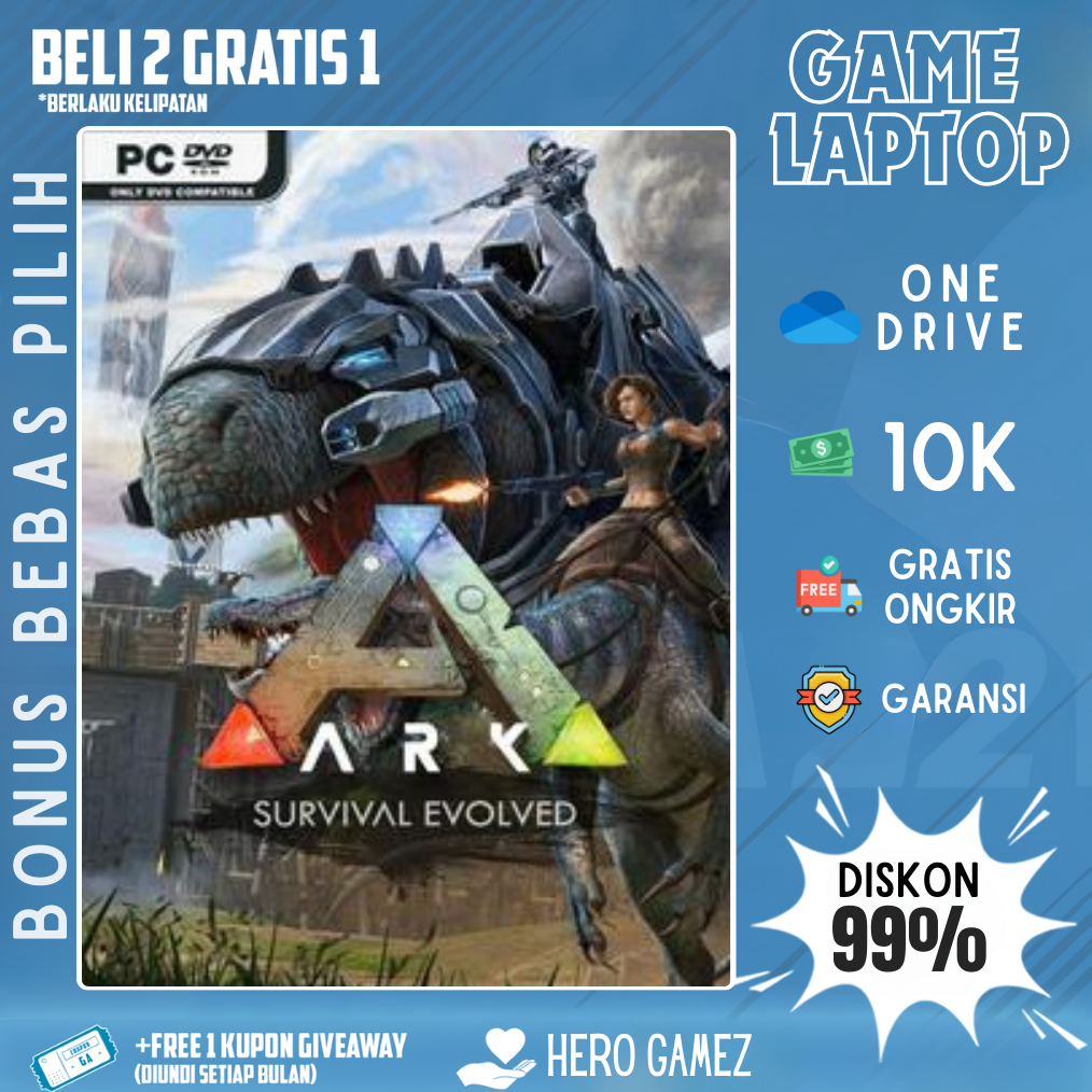 Jual ARK Survival Evolved - LINK DOWNLOAD - GAME PC - GAME LAPTOP ...