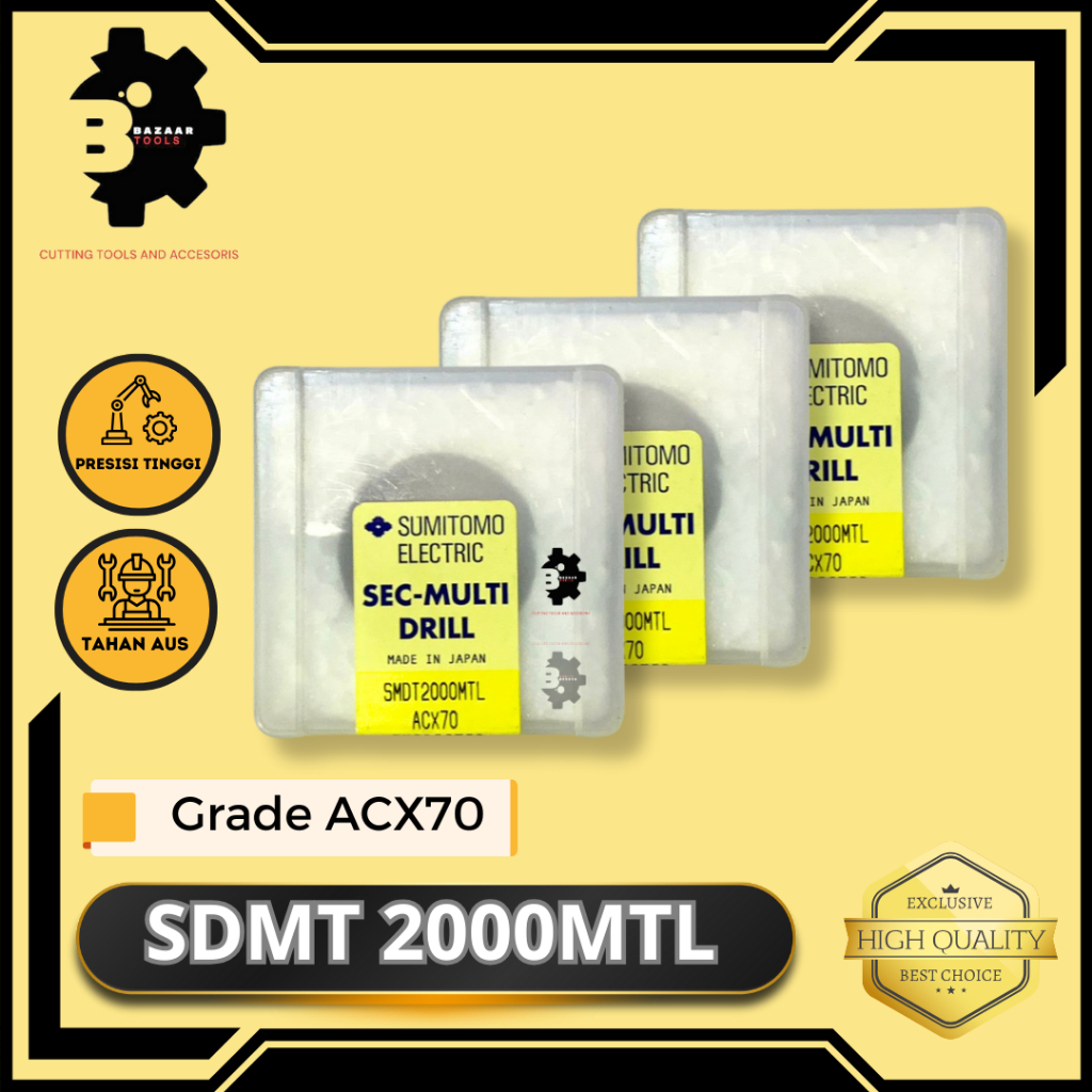 Jual Insert SDMT 2000MTL / Grade ACX70 - Merk Sumitomo - Original ...