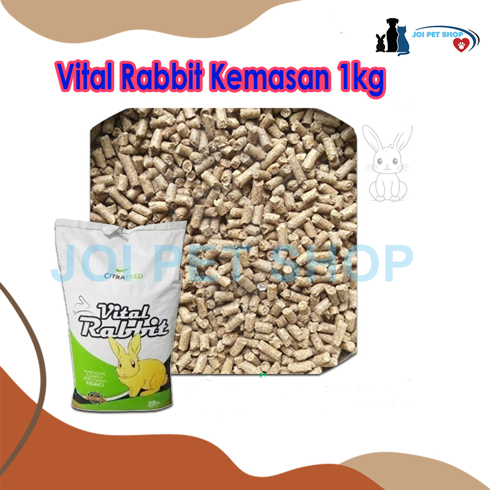 Jual Makanan Kelinci VITAL RABBIT 1KG Pelet Kelinci Citrafeed 1kg Murah ...
