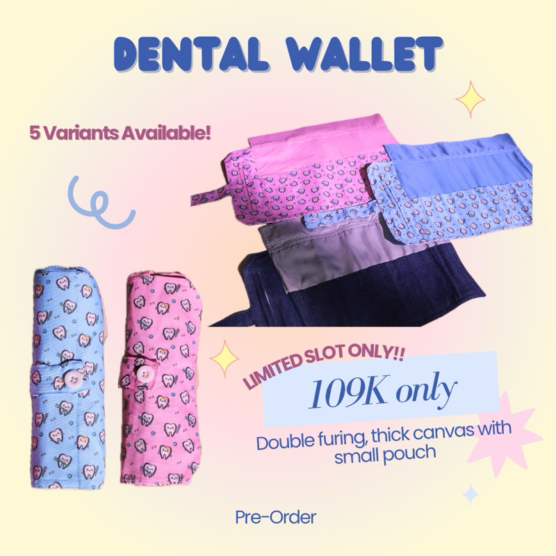 Jual Dental Wallet/Pouch Gigi/Kantong/Tempat untuk Instrumen ...