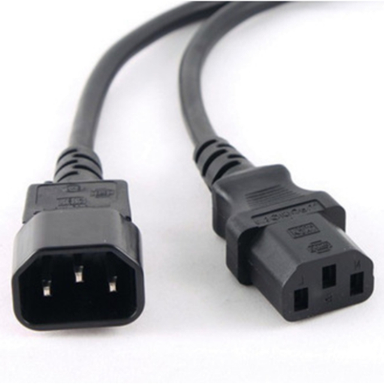 Jual Kabel Power Male to Female 0.75 meter untuk CPU / Rice Cooker ...