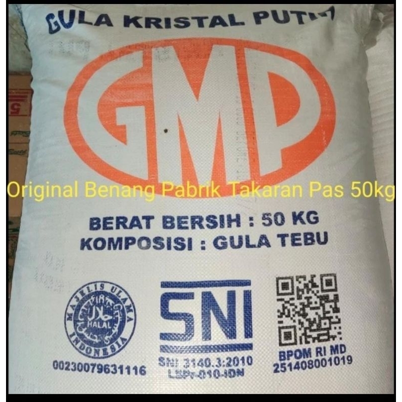 Jual Gula Pasir merk GMP karung 50 kg grosir | Shopee Indonesia