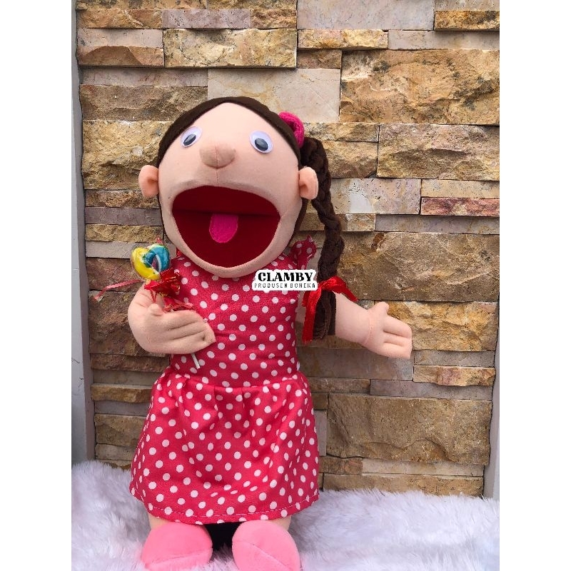 Jual Hand Muppets | Jual Boneka Tangan Muppet karakter Anak Perempuan ...