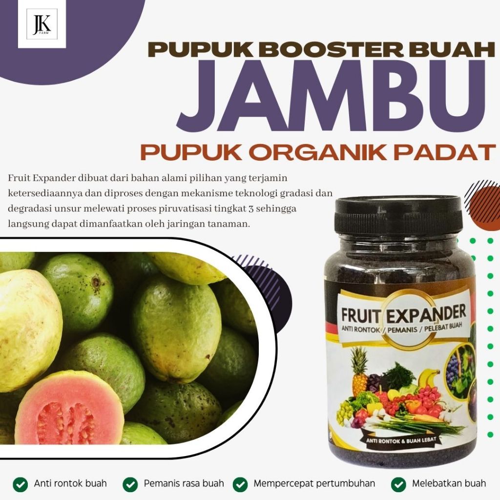 Jual Pupuk Pelebat Buah Jambu, Pupuk Booster Jambu, Pupuk Penguat Buah ...